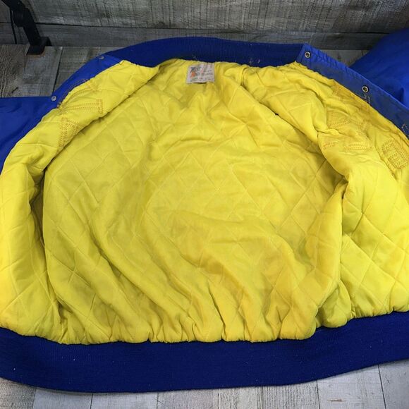 Men’s Vintage 1970S Baseball Jacket Westwind Size Large Blue Raiders - Picture 13 of 13